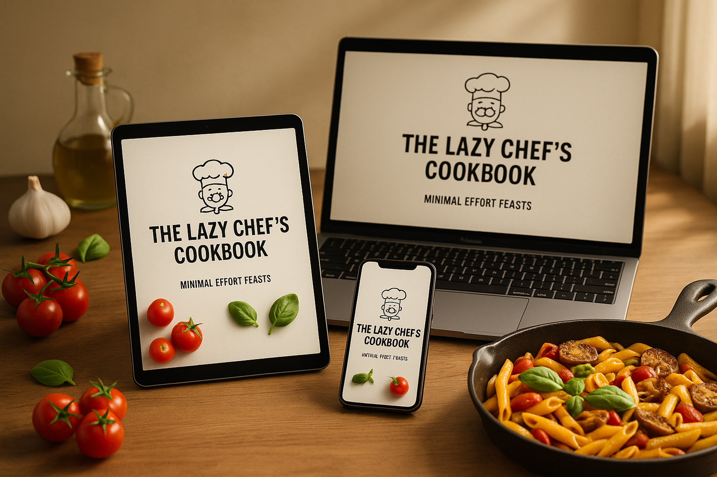 The Lazy Chef's Cookbook: Minimal Effort Feasts